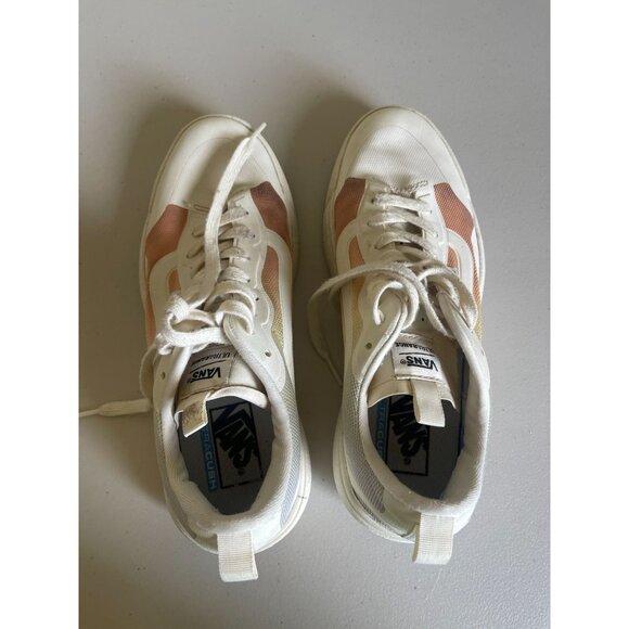 VANS Ultracush Ultrarange Men's 8 Sneakers Low Top Sunrise Blue Orange White - Picture 12 of 12